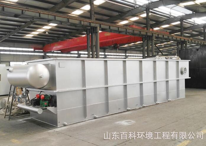 溶气气浮机运行现场